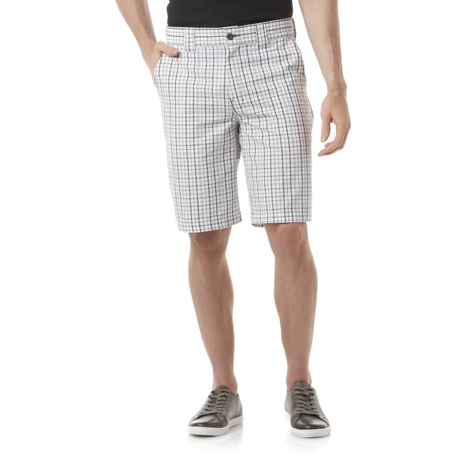Dickies Young Men's Shorts Plaid Sears
