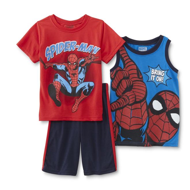Marvel SpiderMan Toddler Boy's TShirt, Tank Top & Shorts