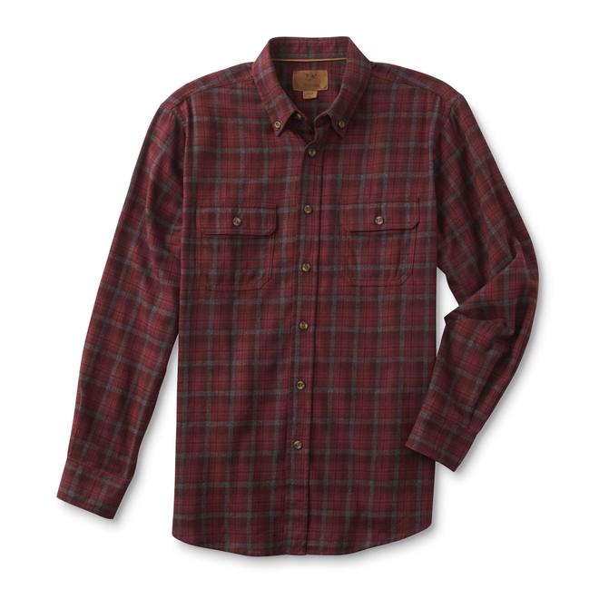 Outdoor Life Men's Flannel Shirt Plaid