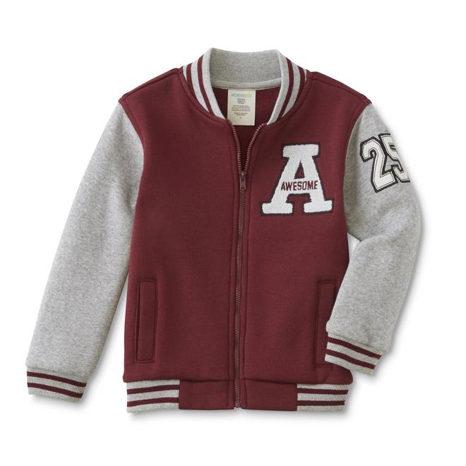 WonderKids Infant & Toddler Boy's Varsity Jacket Awesome