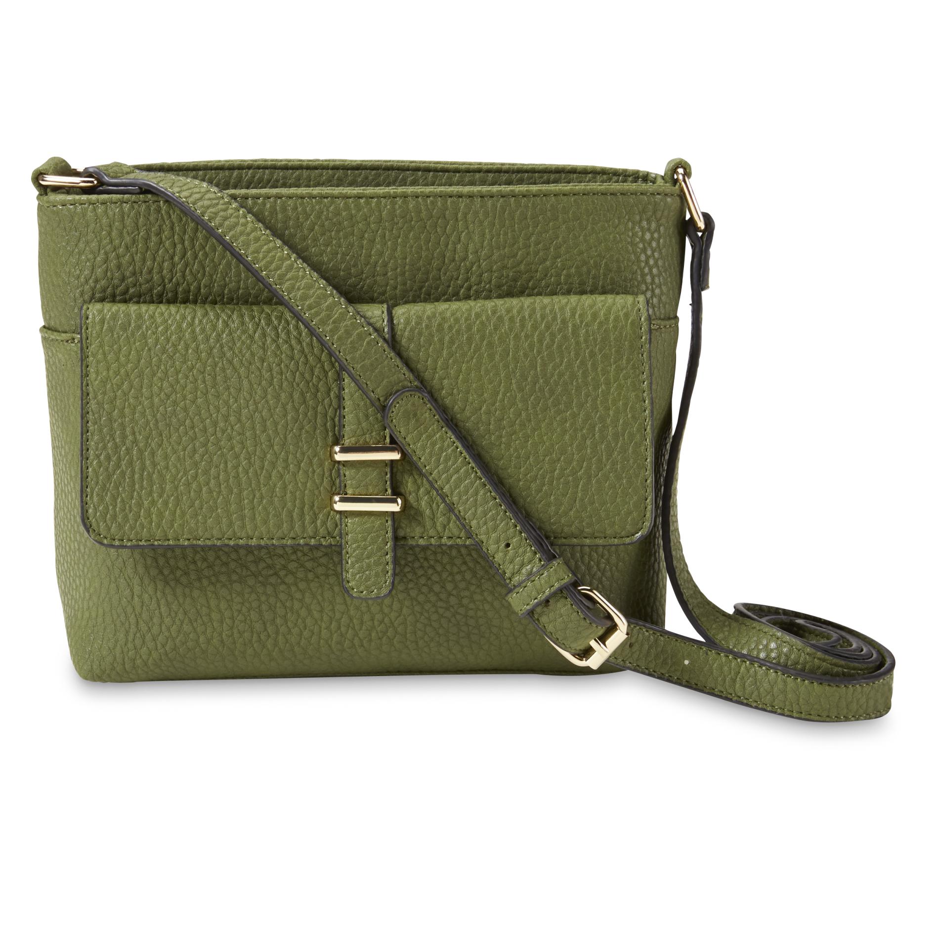 Metaphor Women's June Olive Crossbody Bag Shop Your Way Online
