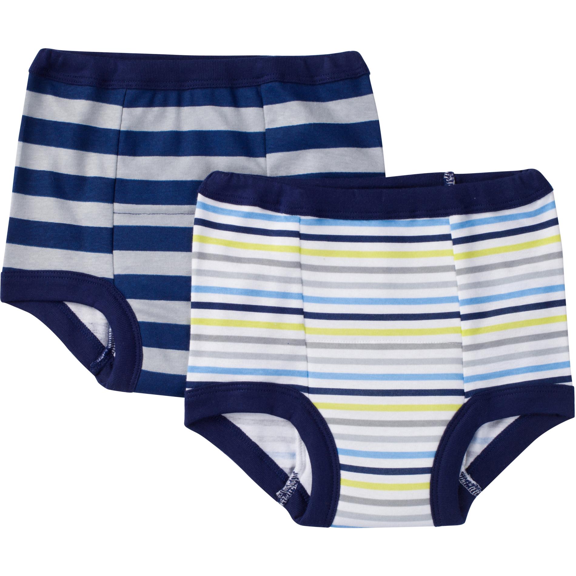 Gerber Toddler Boy's 2Pack Training Underwear Striped Shop Your