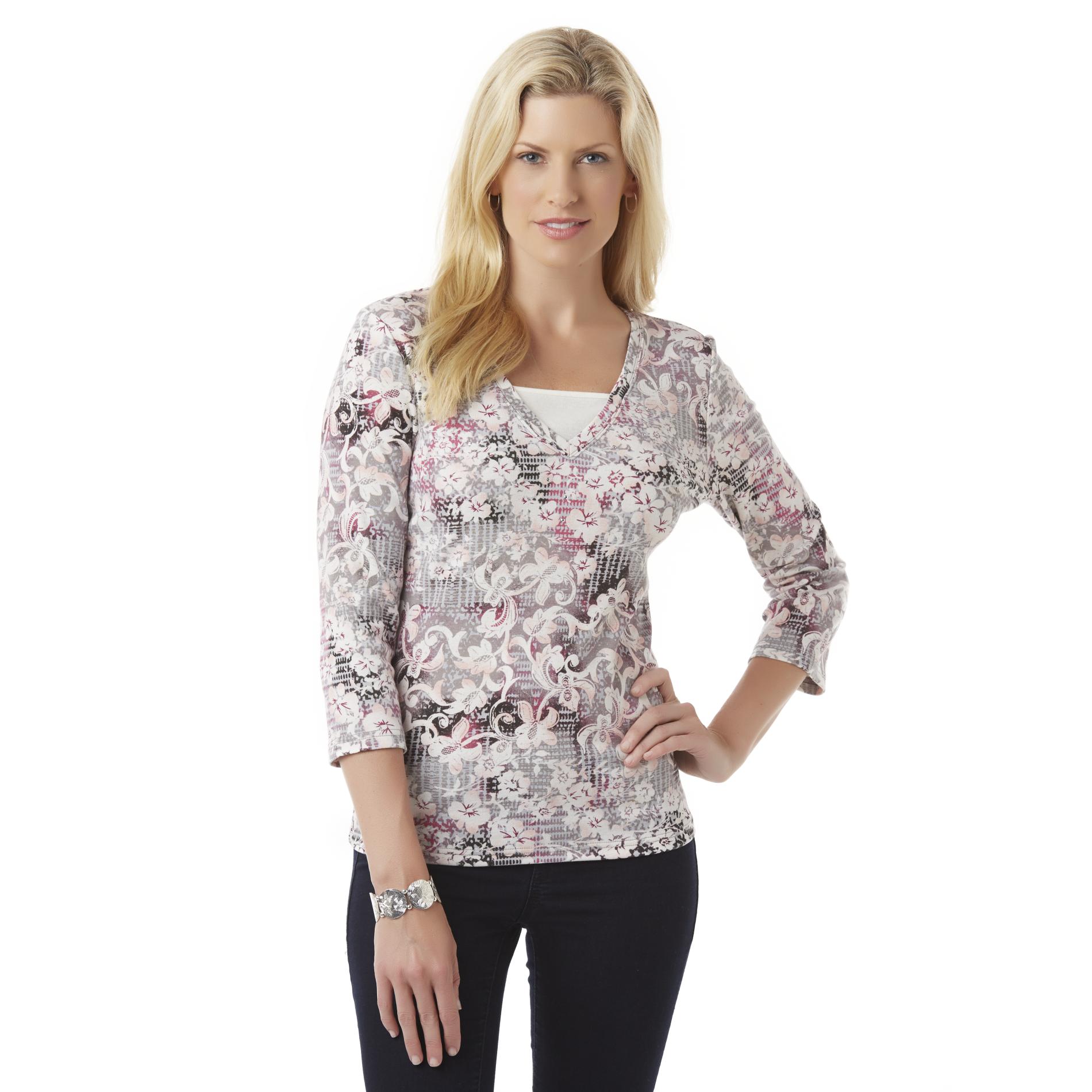 Womens Floral Shirt