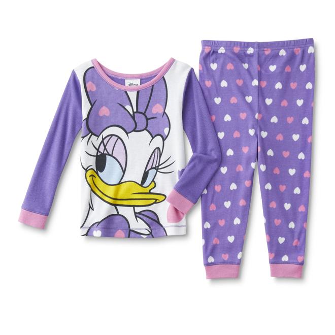 Disney Minnie Mouse & Daisy Duck Infant & Toddler Girl's 2Pairs Pajamas