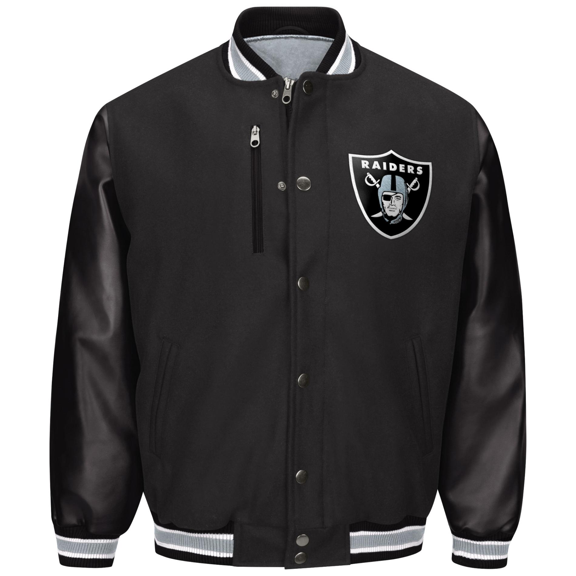 NFL Men's Varsity Jacket Oakland Raiders Shop Your Way Online