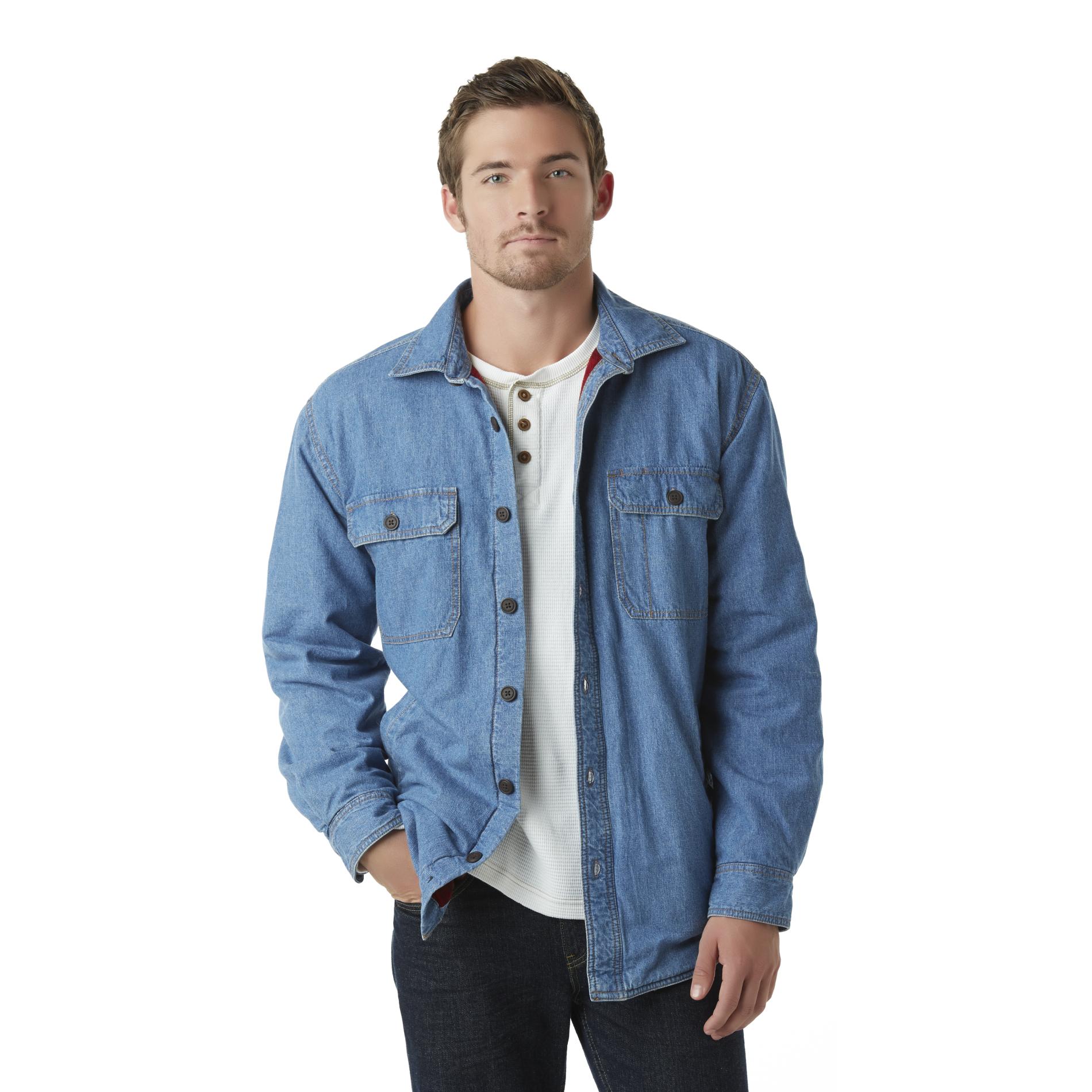 Outdoor Life Men's Denim Shirt Jacket Shop Your Way Online Shopping