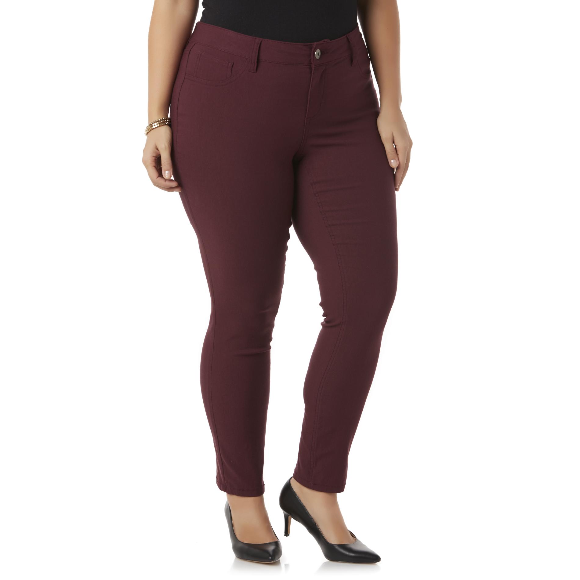 Simply Emma Women's Plus Super Stretch Colored Jeans Shop Your Way Online Shopping & Earn