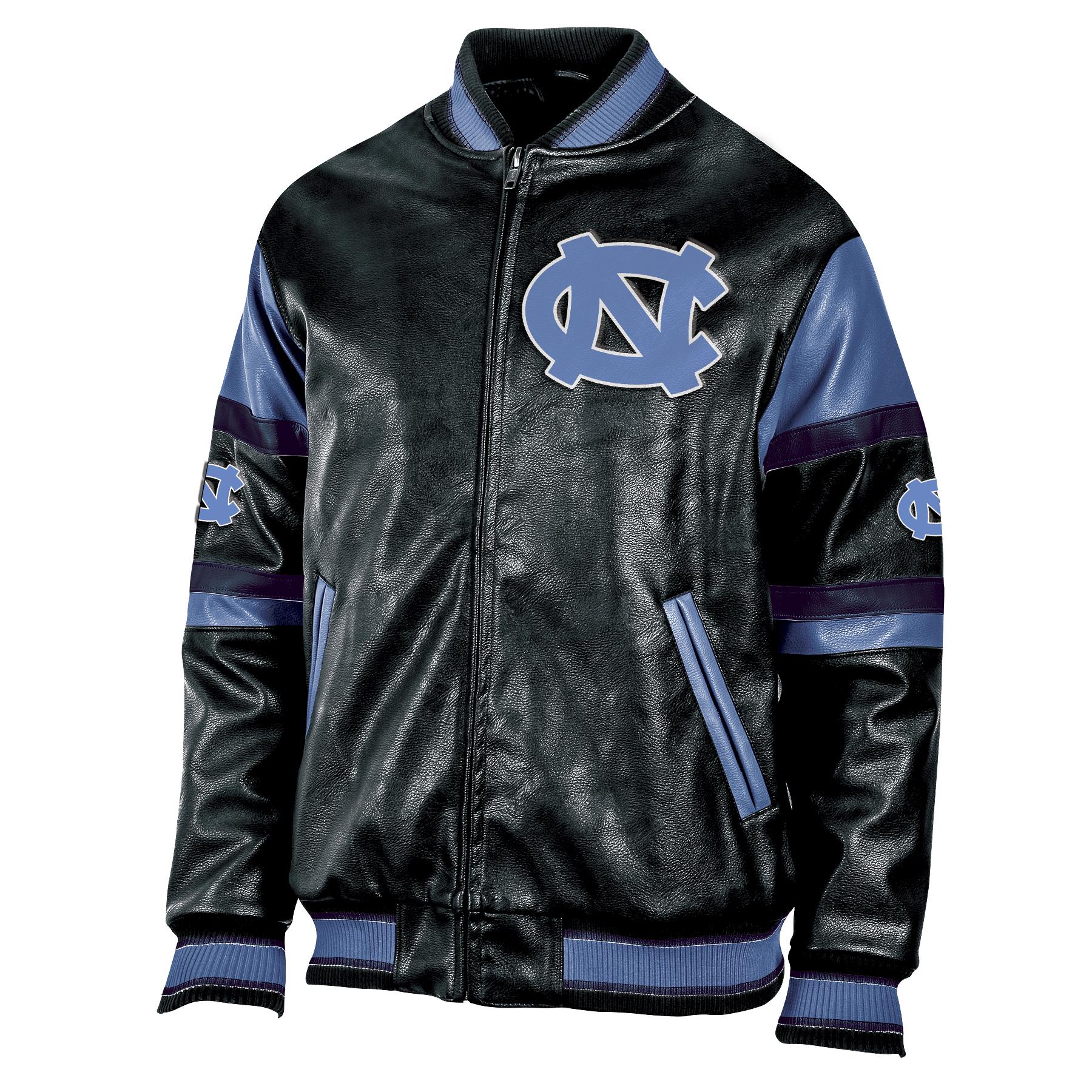 NCAA Men's Bomber Jacket University of North Carolina Tar Heels