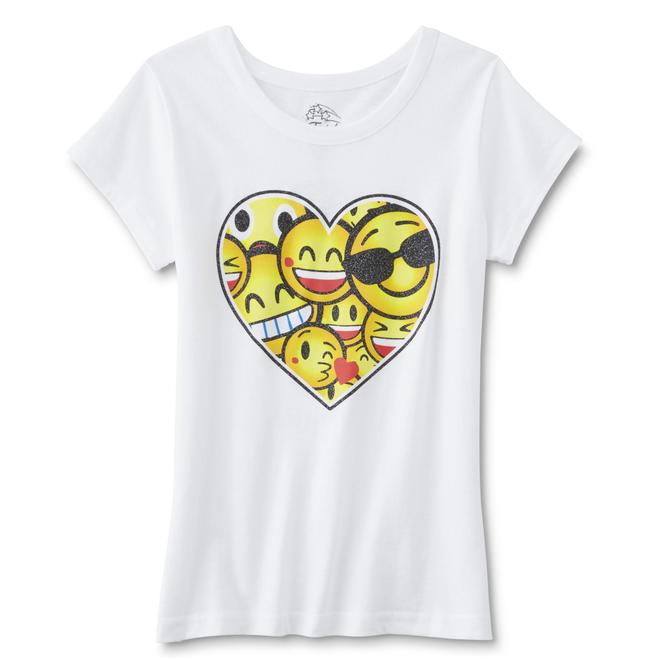 Girls' Graphic TShirt Emojis