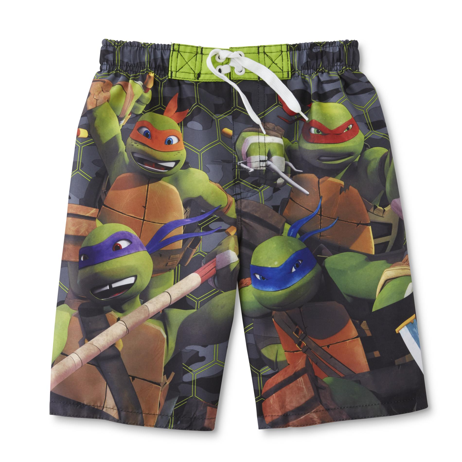 Teenage Mutant Ninja Turtle Boys' Swim Boardshorts