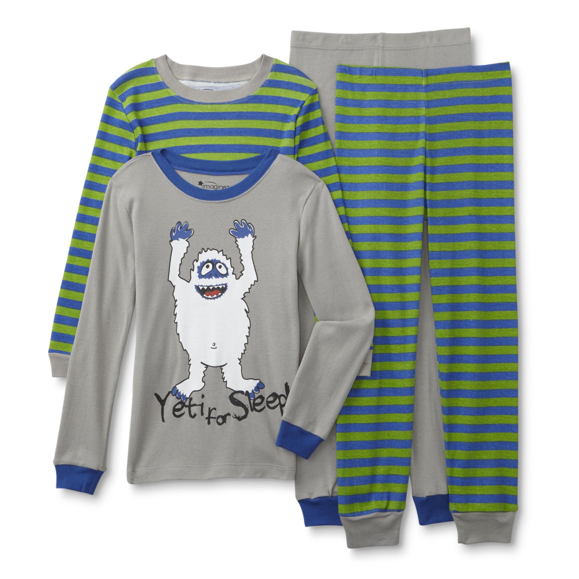 Joe Boxer Boys' 2Pairs Pajamas Yeti for Sleep Shop Your Way