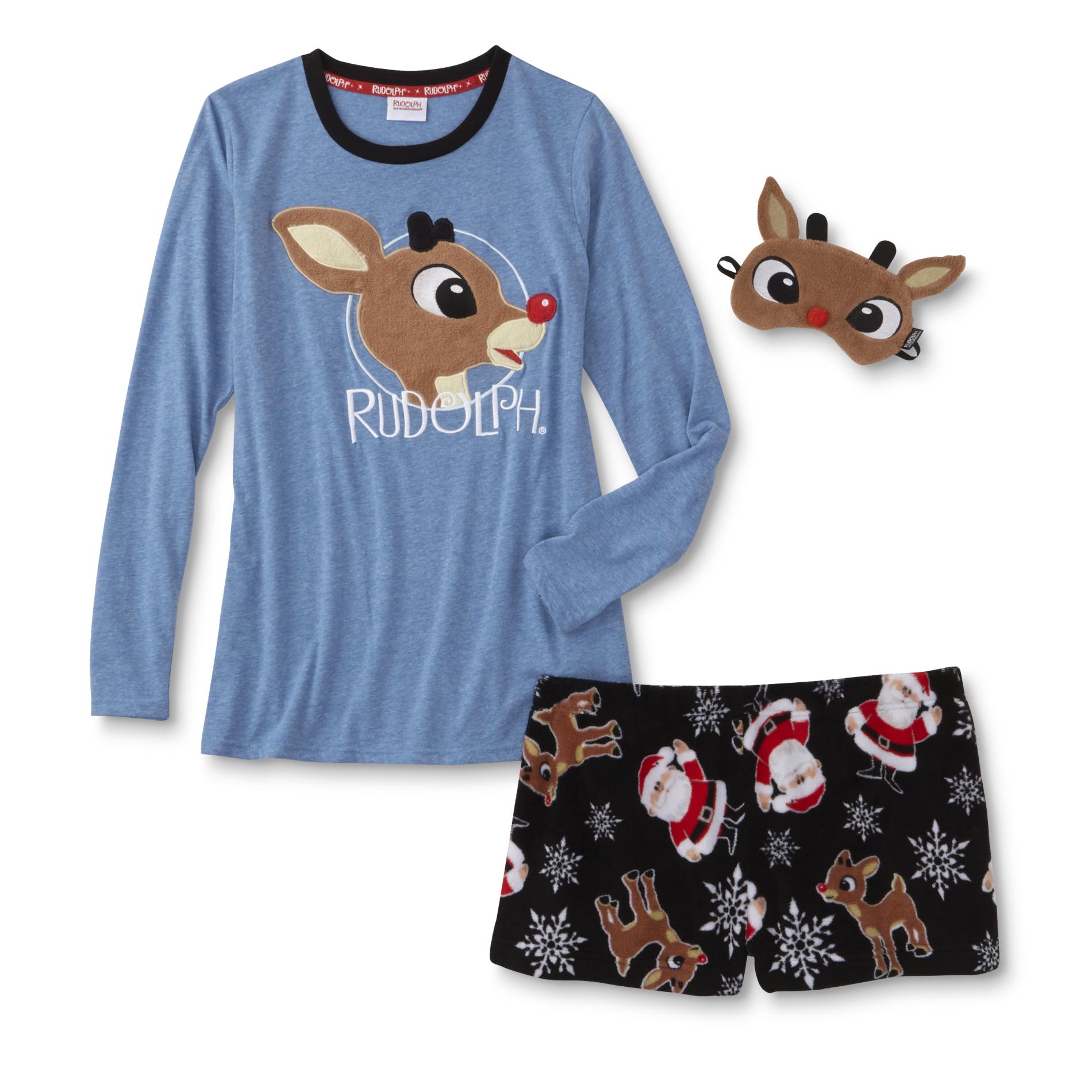 Rudolph the Red Nose Reindeer Rudolph Women's Pajama Shirt, Shorts