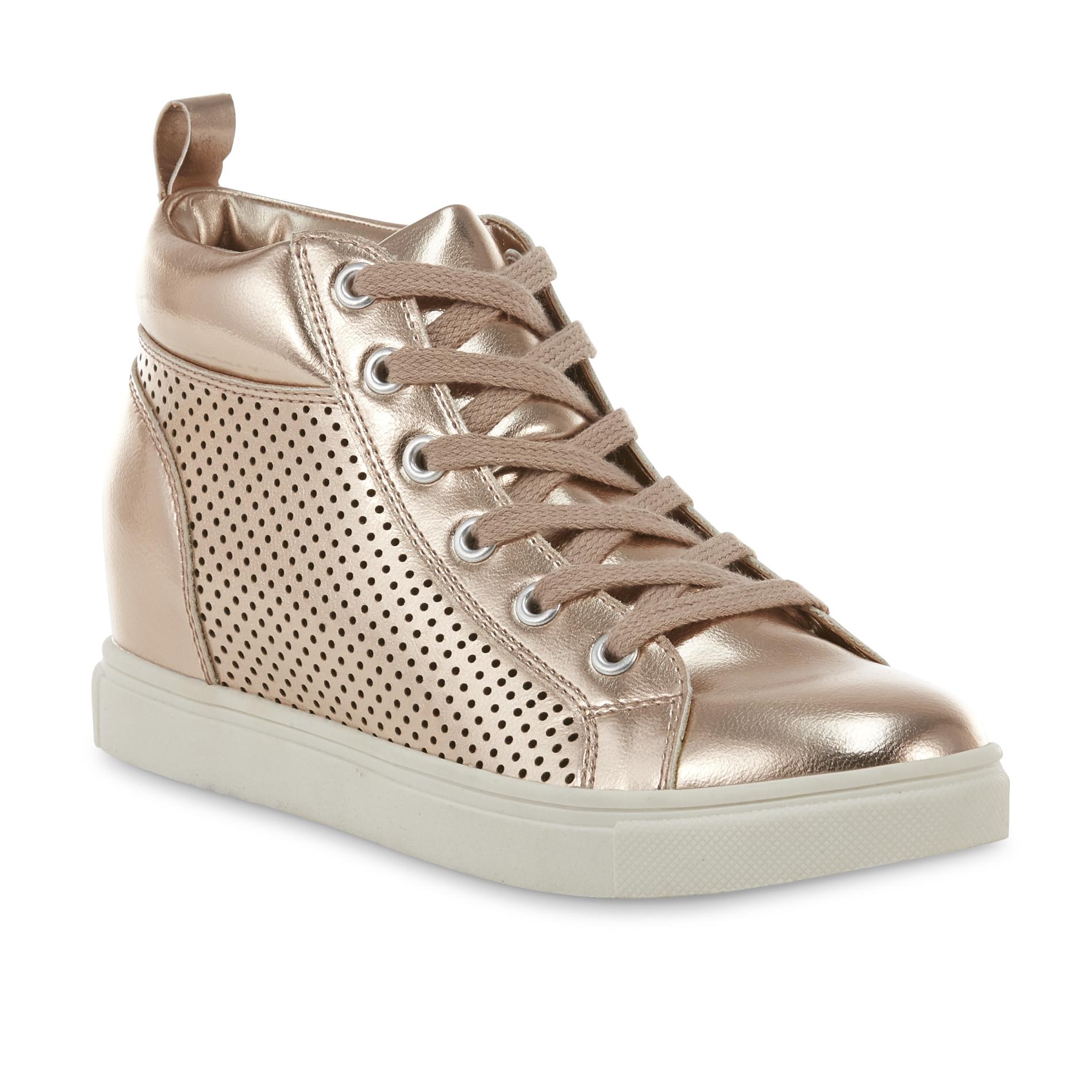 rose gold high tops