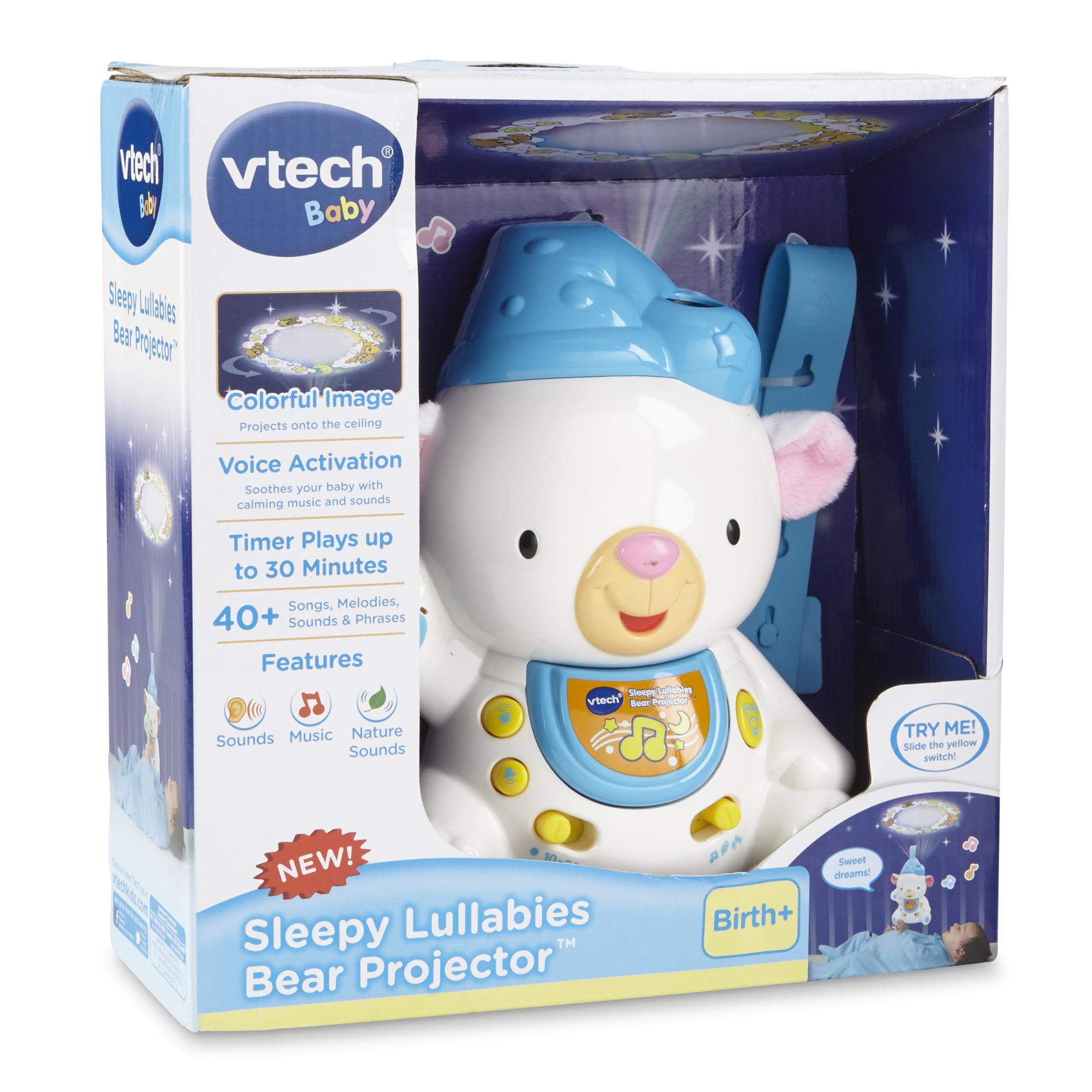 vtech sleepy lullabies bear projector