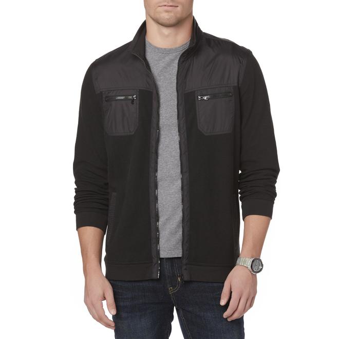 Structure Men's Mixed Media Jacket