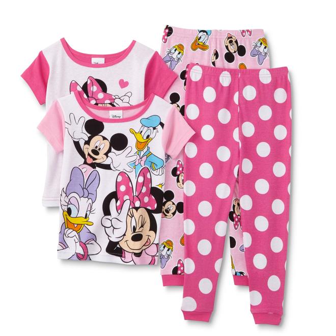 Disney Toddler Girls' 2Pairs Pajamas