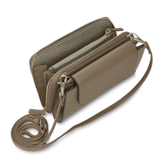 Women's 5in1 Convertible Crossbody Wallet