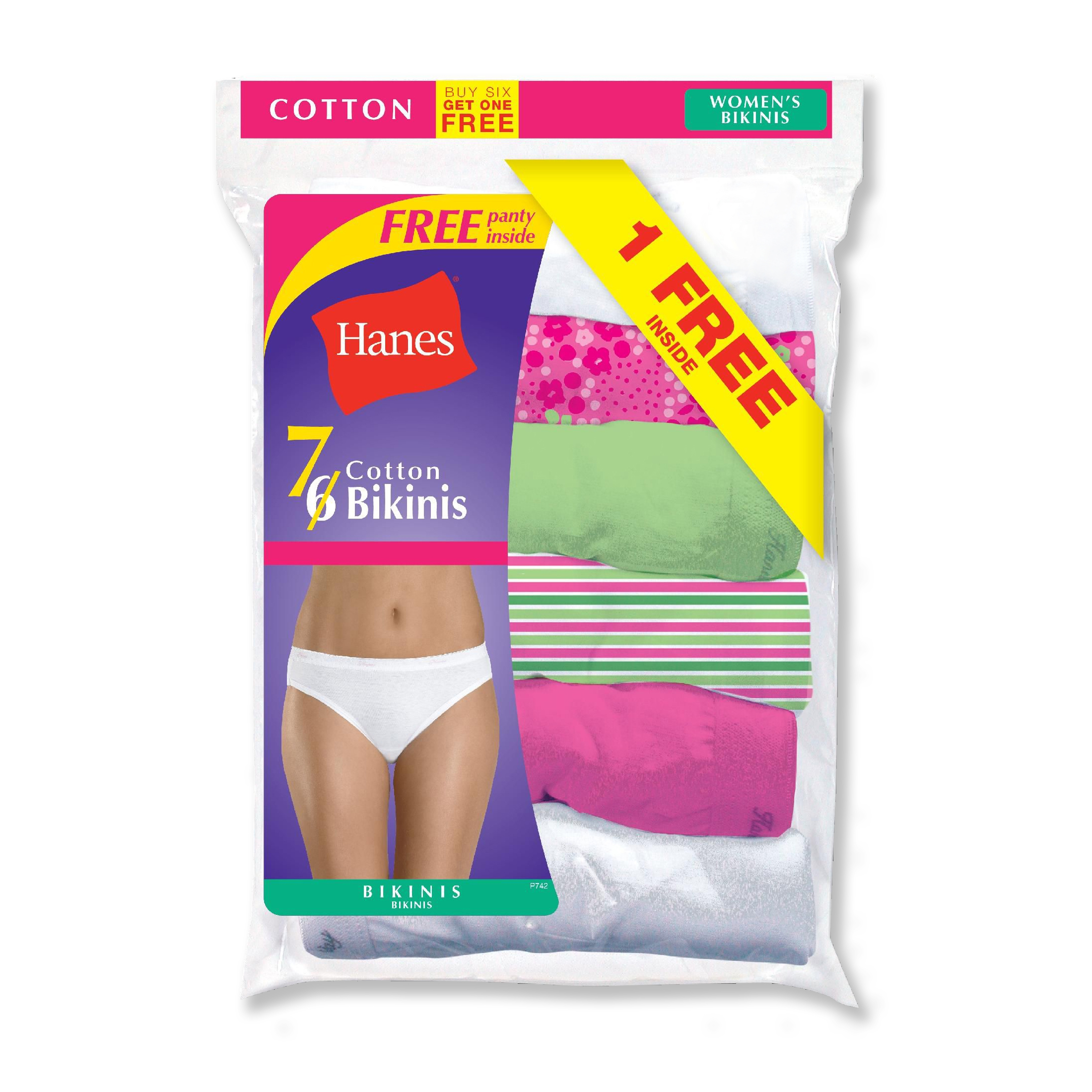 Hanes Women S Pk Bikini Panties Shop Your Way Online Shopping Earn Points On Tools