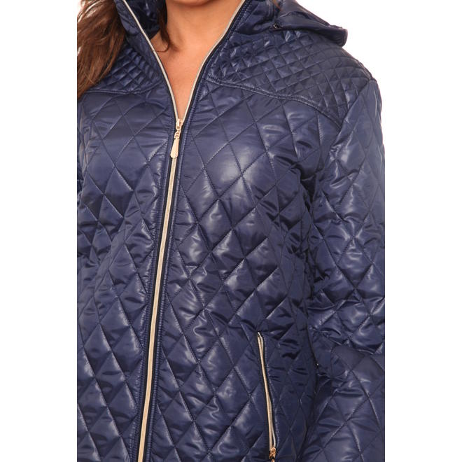 White Mark Plus Women's Puffer Coat