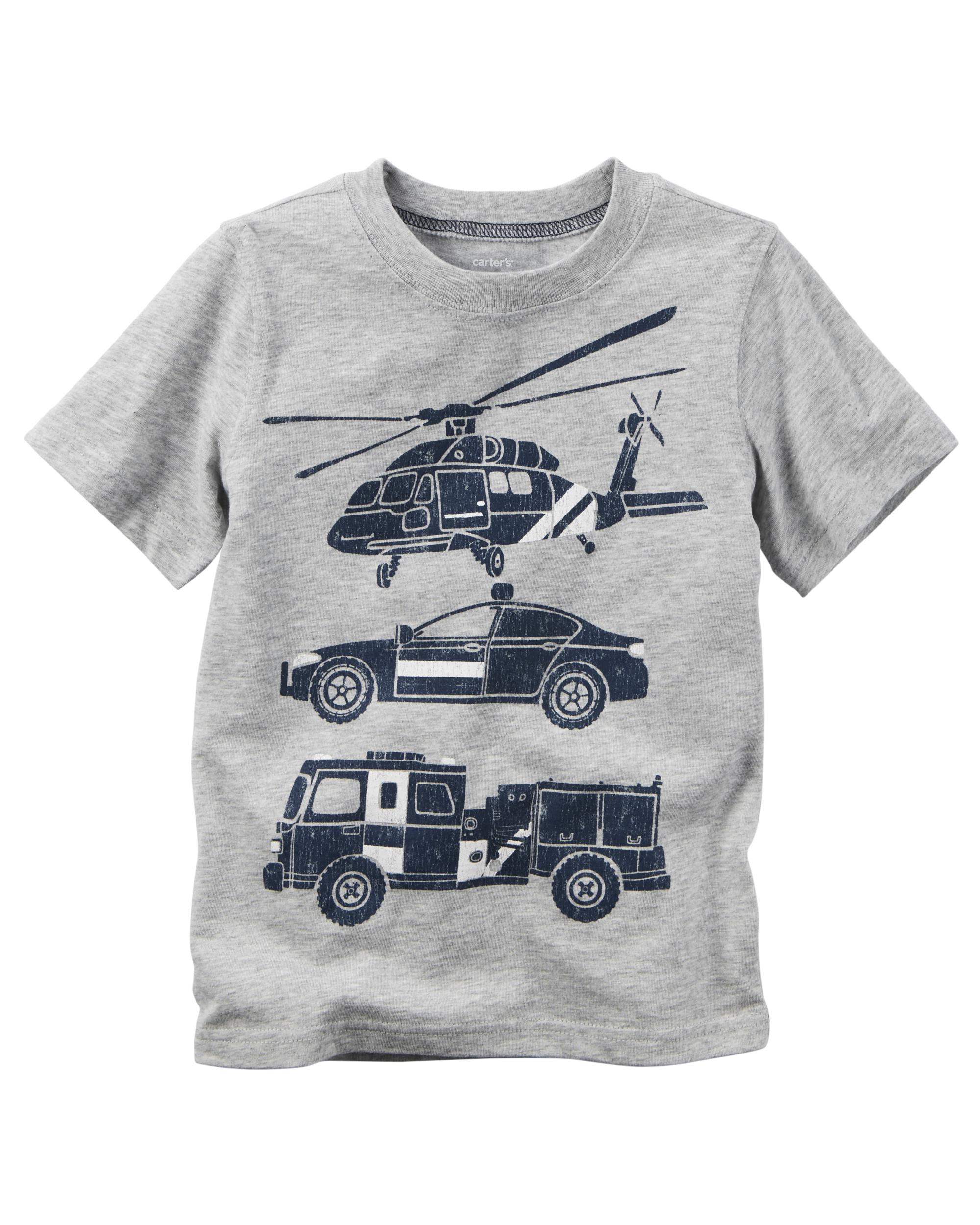 Carter's Toddler Boys' Graphic T-Shirt - Rescue - Sears