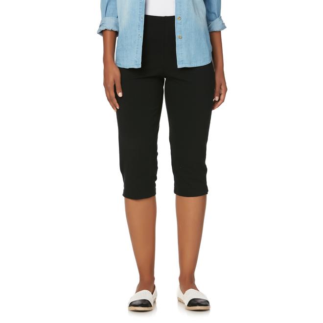 Basic Editions Women's Capri Pants
