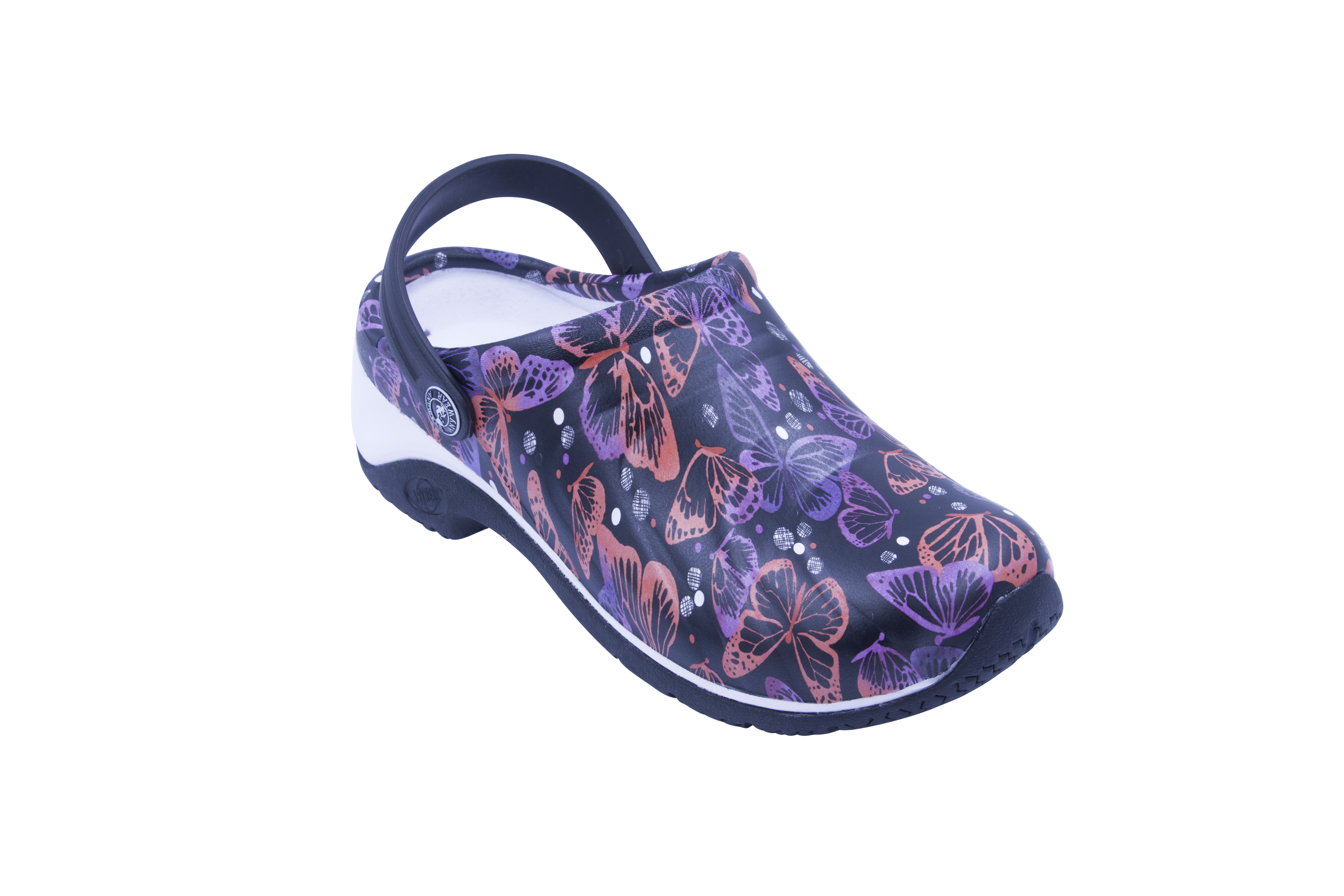 Size 5 ....AnyWear Women's Zone Step in Clog,  Wing Awakening