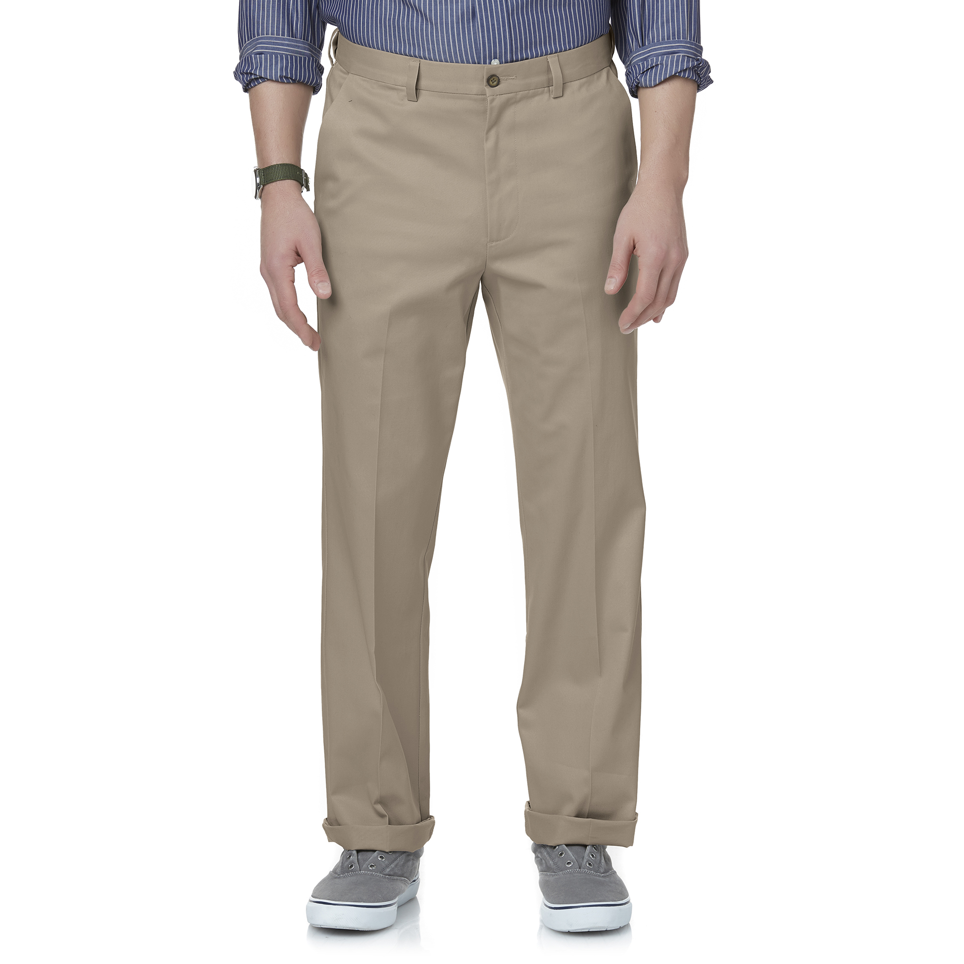 Covington Men's Extender Flat Front Dress Pants Shop Your Way Online