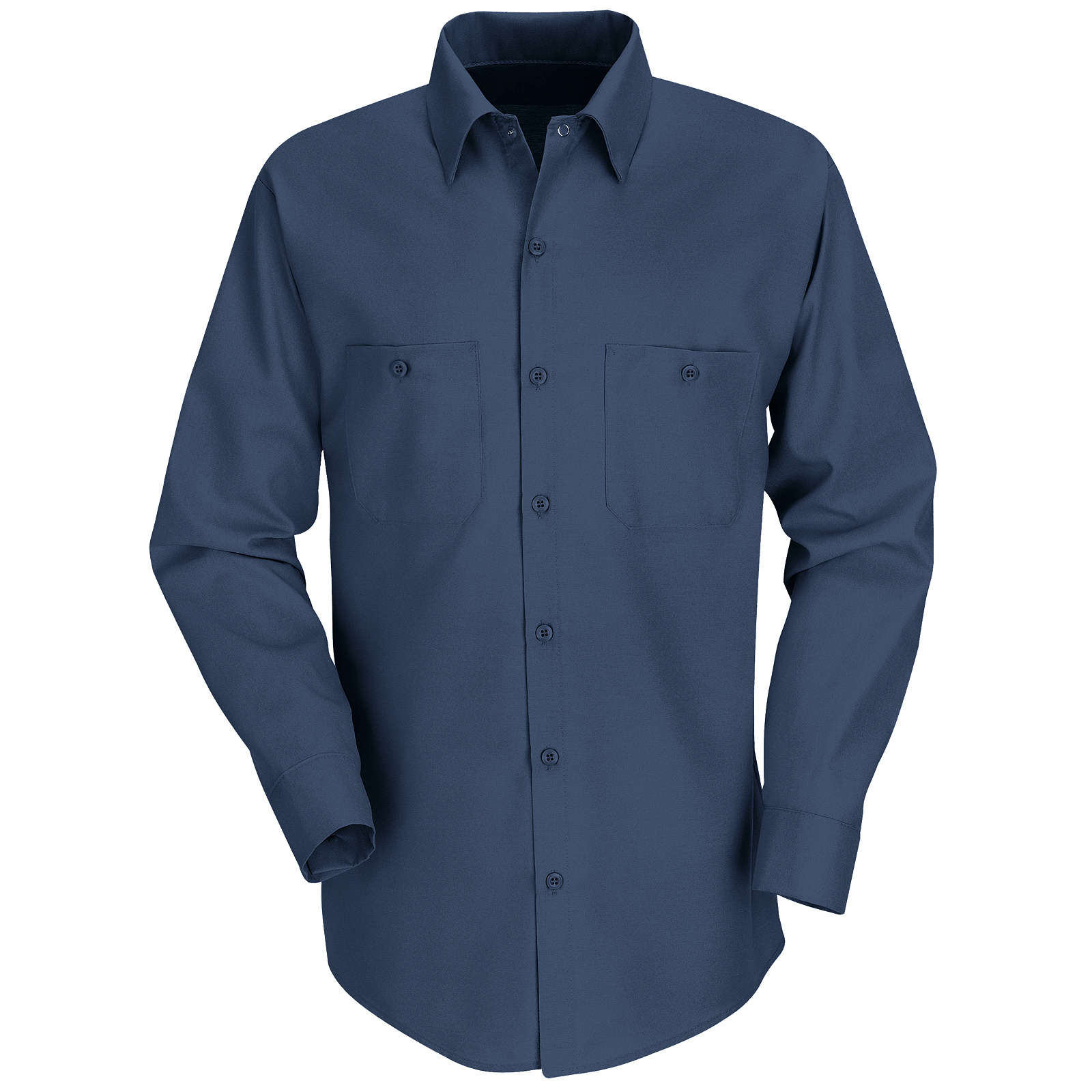 Men's Long-Sleeve Industrial Work Shirt