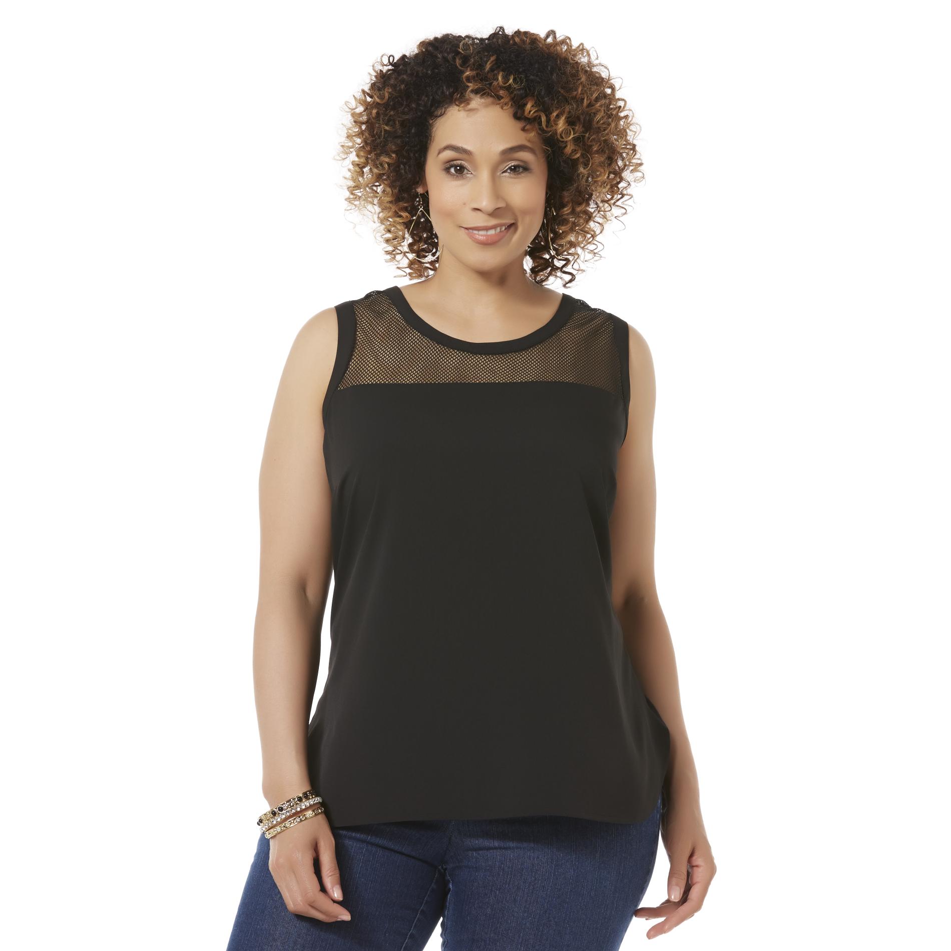Jaclyn Smith Women's Plus Tank Top