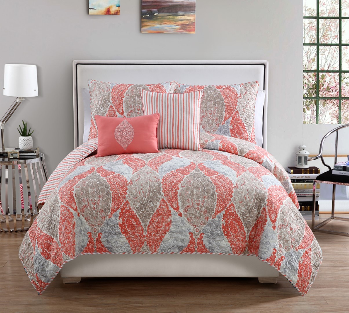 Reversible Quilt Set Bedding