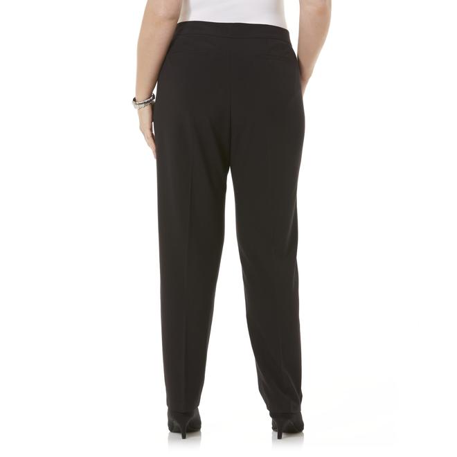 Jaclyn Smith Women's Plus Dress Pants Clothing, Shoes & Jewelry