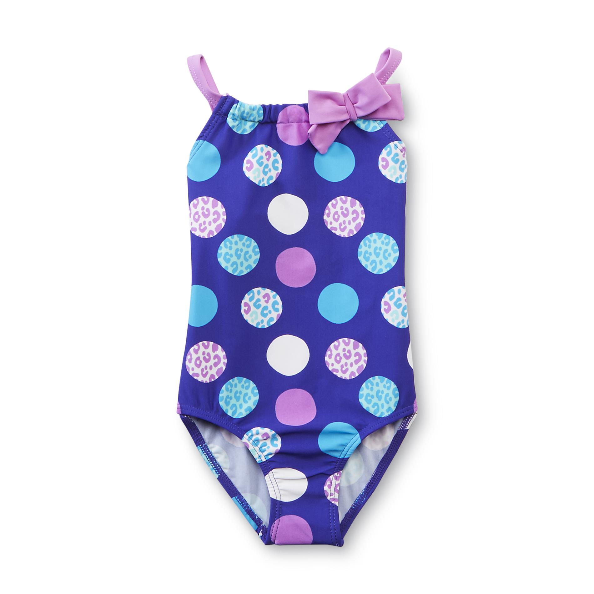WonderKids Infant & Toddler Girl's Swimsuit Polka Dot