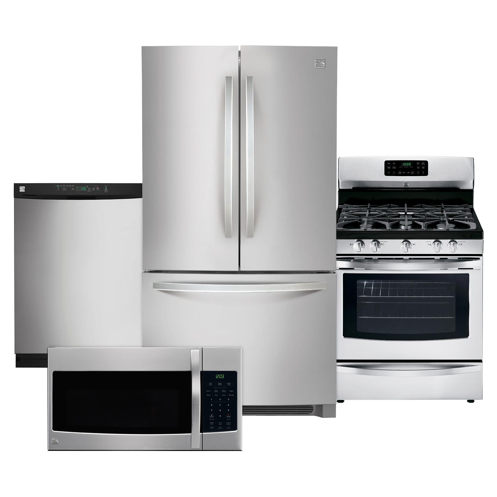 Kenmore Kenmore 4 Piece Kitchen Package - Stainless Steel ...