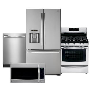Kenmore 4 Piece Kitchen Package  Stainless Steel  Best 