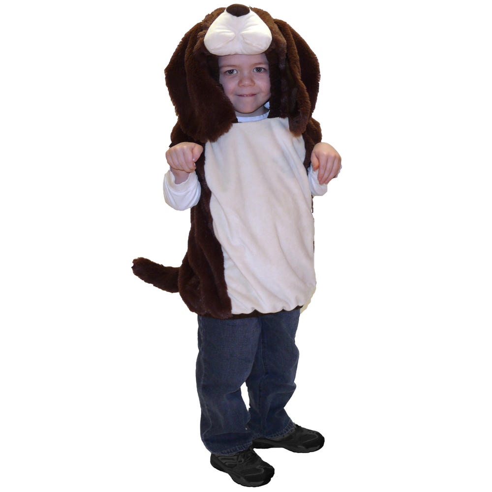 Plush Dog Vest Toddler Halloween Costume