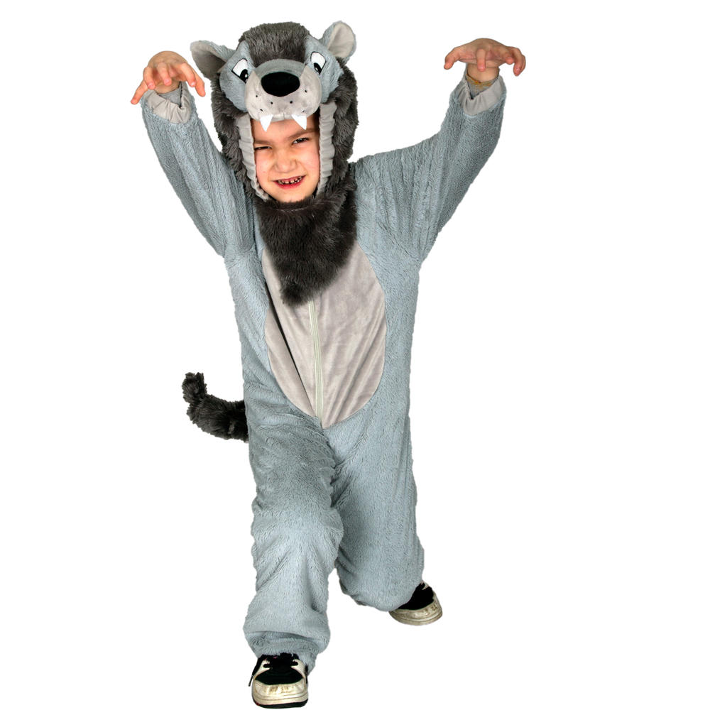 Plush Wolf Jumper Toddlers Halloween Costume