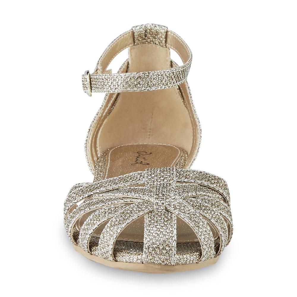 Women's Donalee Champagne Ankle Strap Sandal