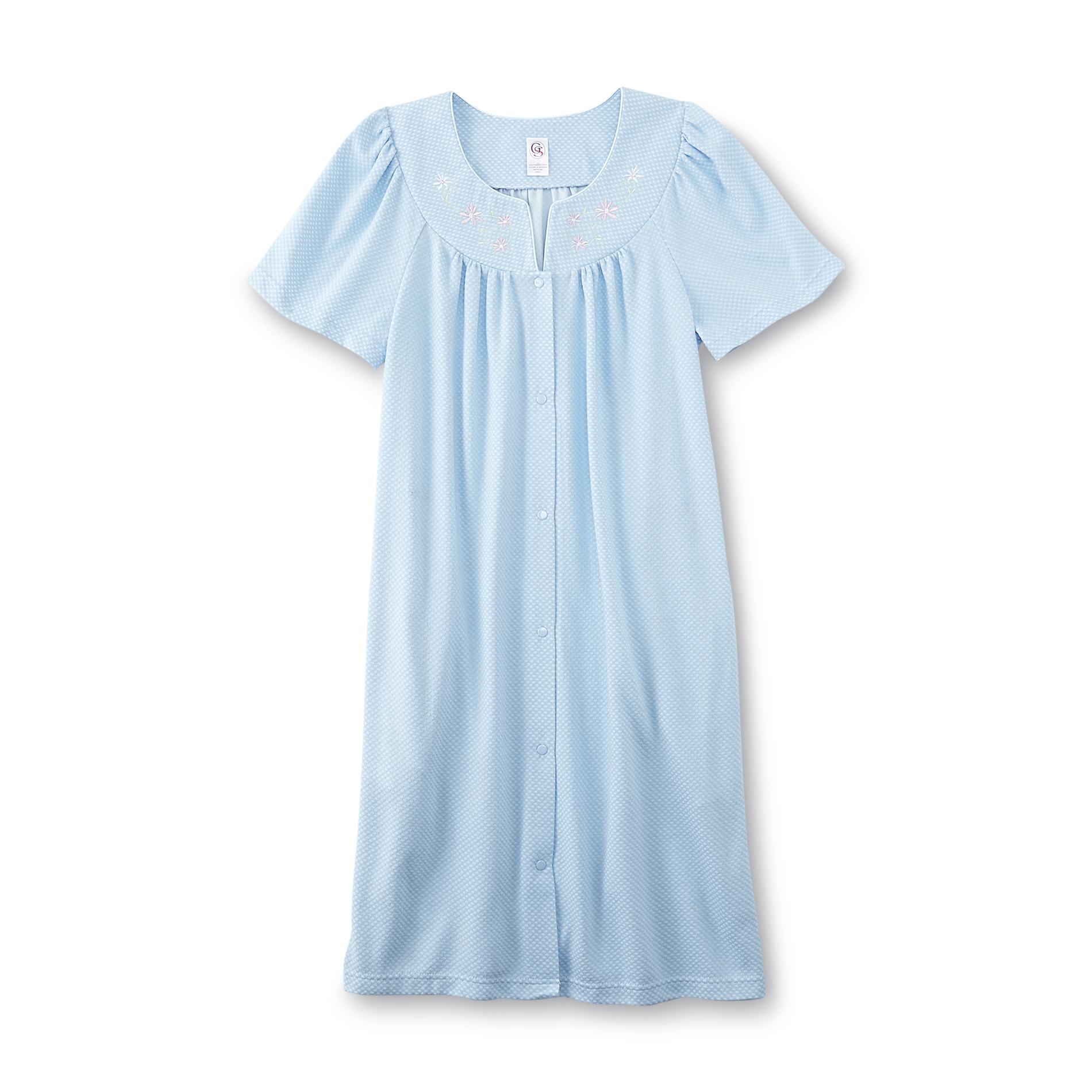 UPC 710297221315 Women's Embroidered Duster Robe