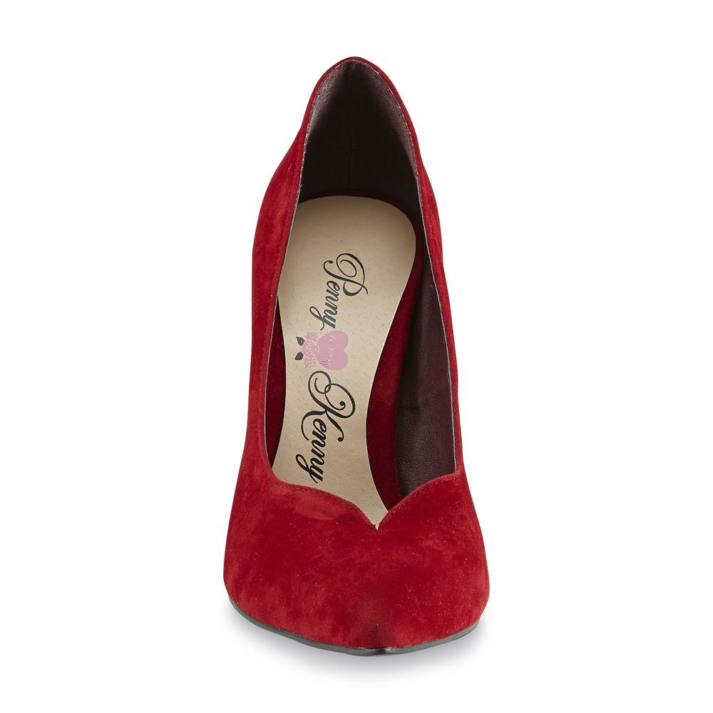 Penny Loves Kenny Women's Shiver Red High-Heel Pump