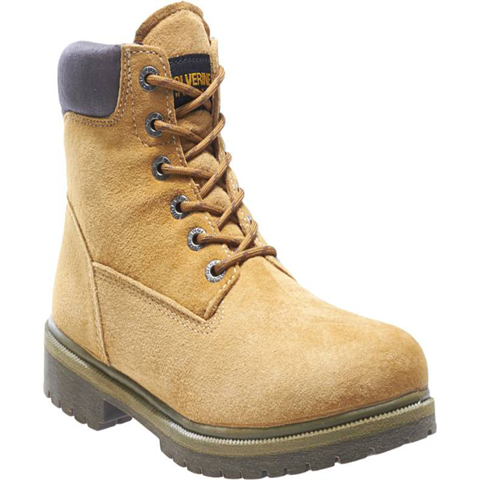 Wolverine Men's 6" Waterproof Soft Toe Work Boot W01191 - Wheat | Shop