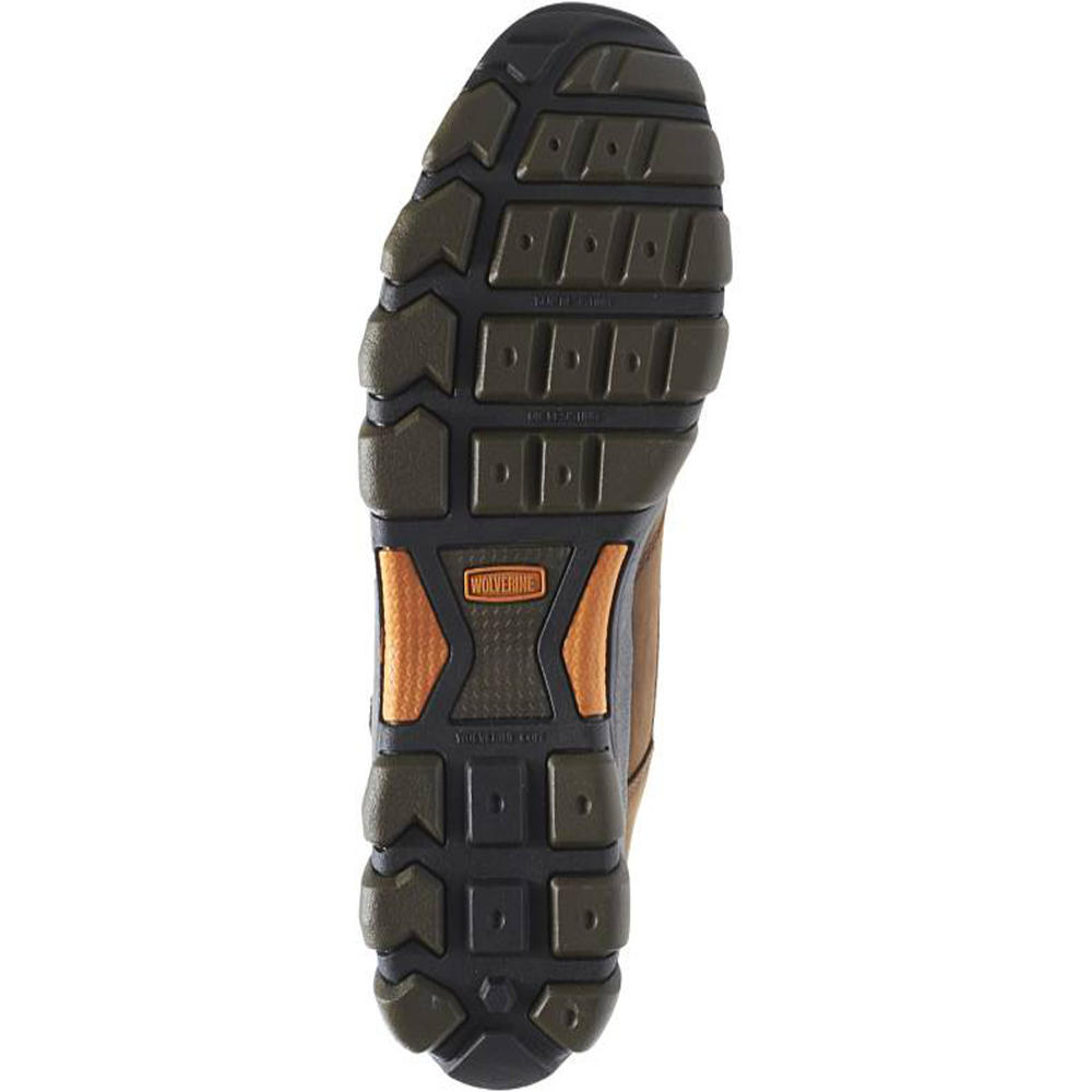 Men's Harden Brown Leather 6" Steel Toe EH Work Boot W04978