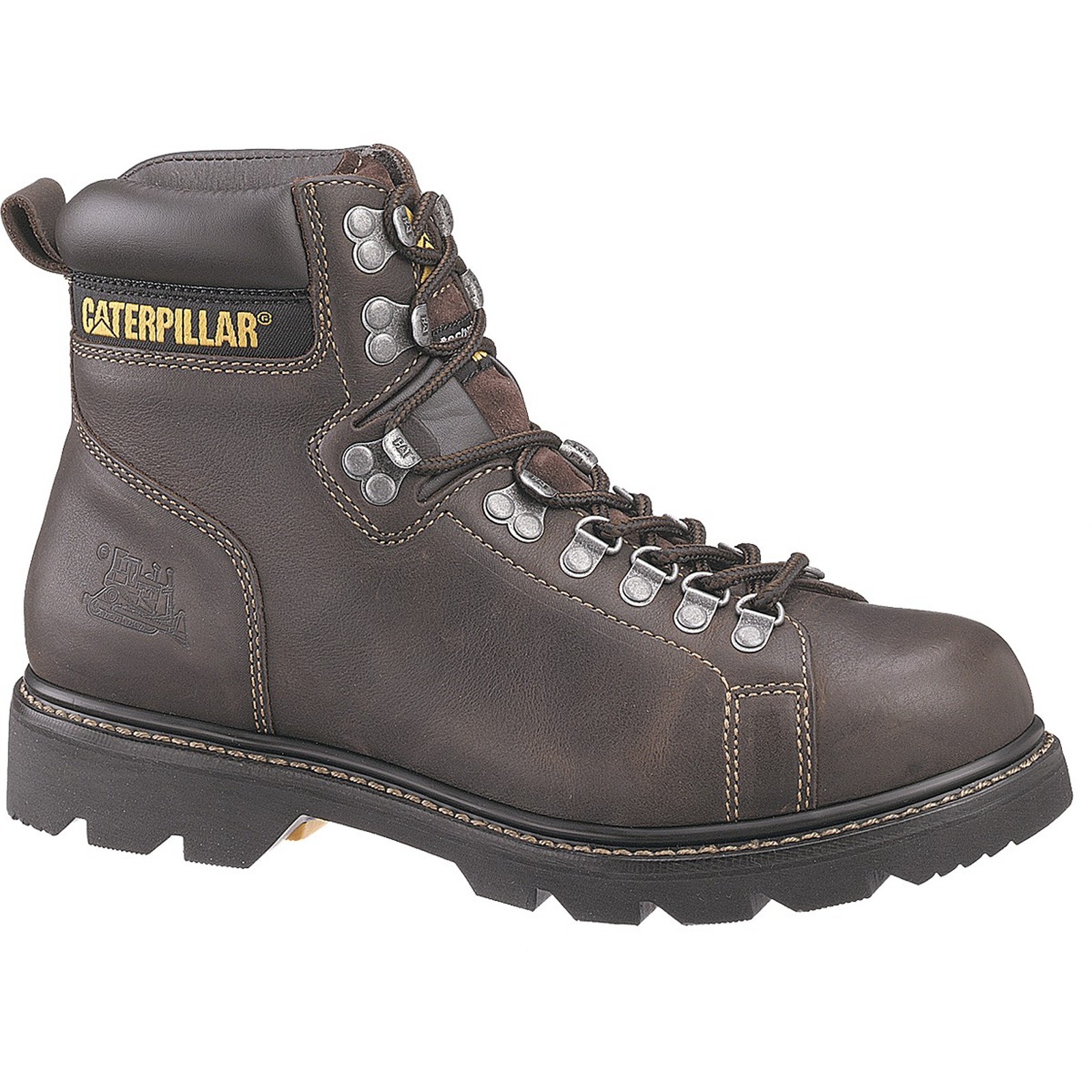 Cat Footwear Men's Alaska Flexible 6" Brown Soft Toe Work Boot Wide