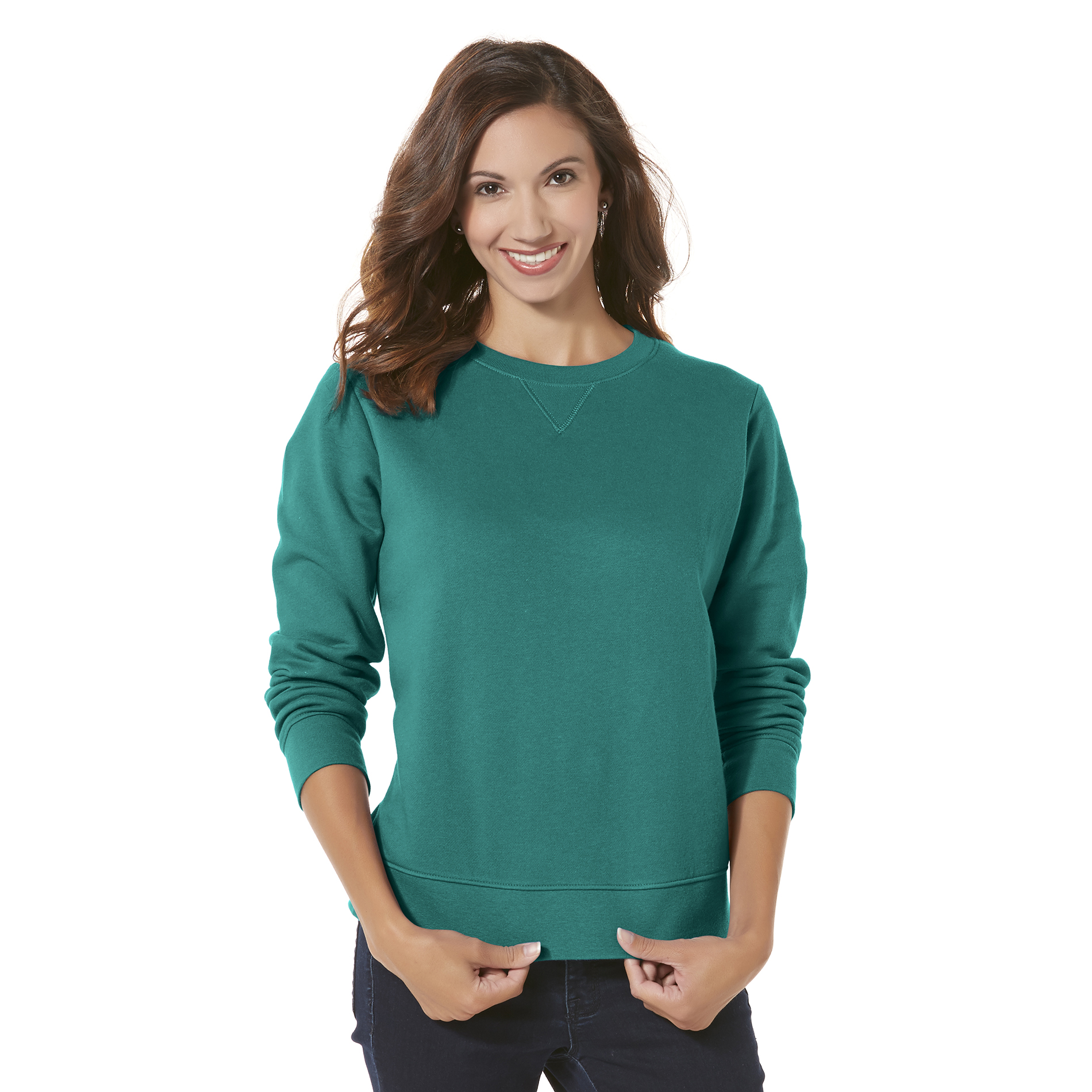 Laura Scott Petite's Fleece-Lined Sweatshirt | Shop Your Way: Online