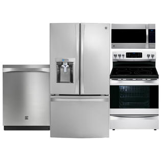 Stainless Steel Refrigerator , range, microwave Stainless Steel Refrigerator , range, microwave