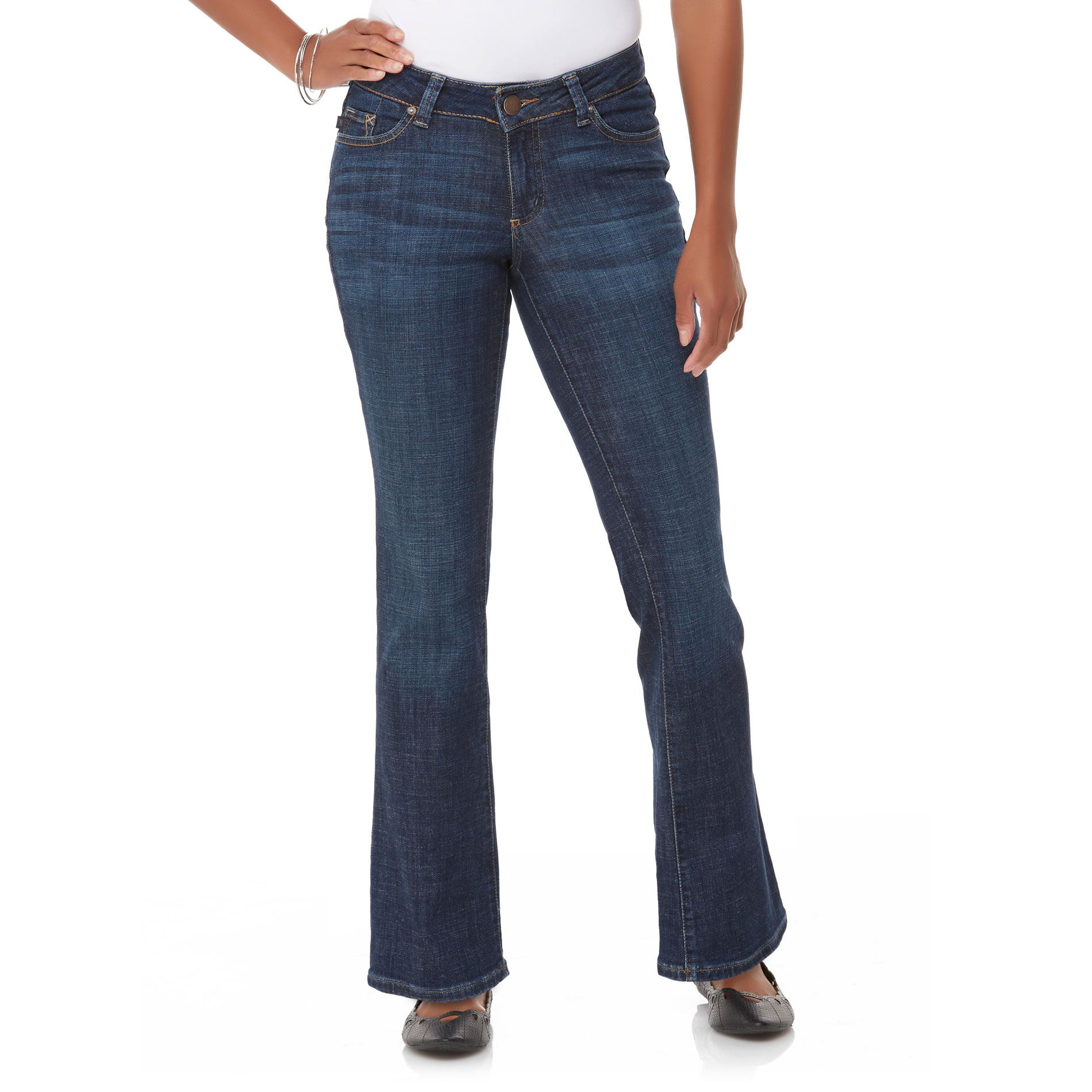 UPC 040326867888 product image for Petite's Curvy Fit Bootcut Jeans | upcitemdb.com