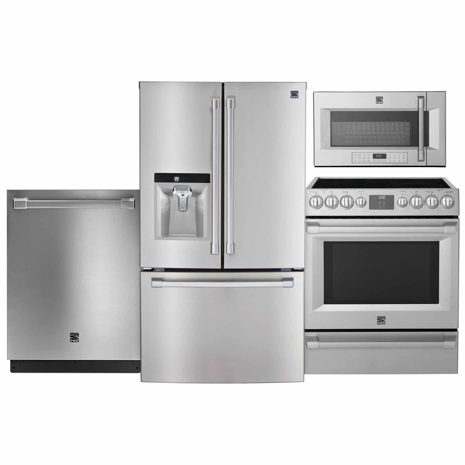 Kenmore Pro Kenmore Pro 4-piece Stainless Steel Kitchen ...