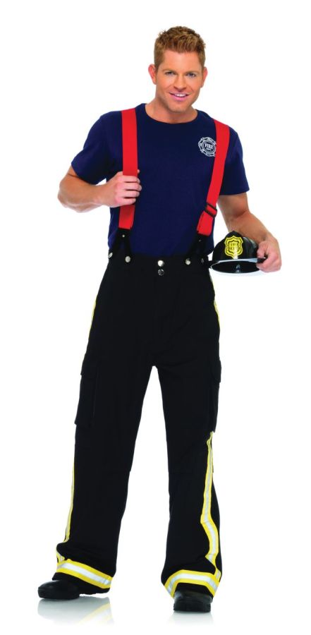 Men&#8217;s Fireman Costume