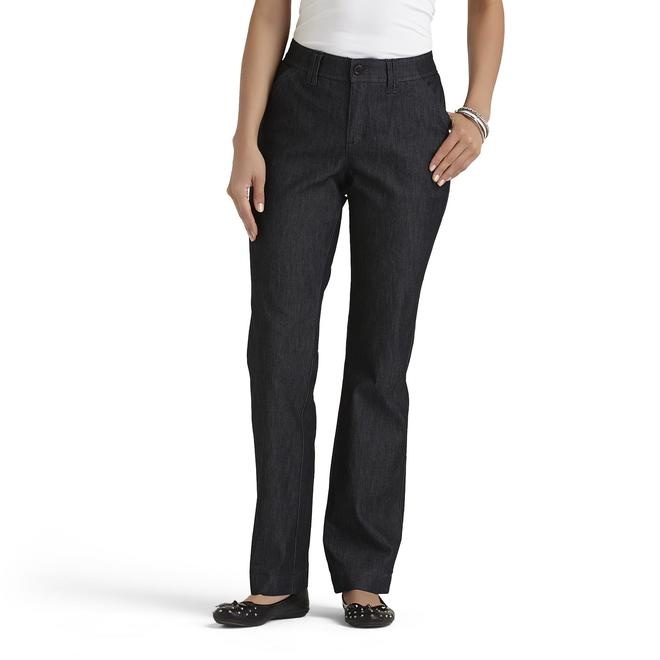 LEE Women's Comfort Fit Twill Pants Clothing, Shoes & Jewelry
