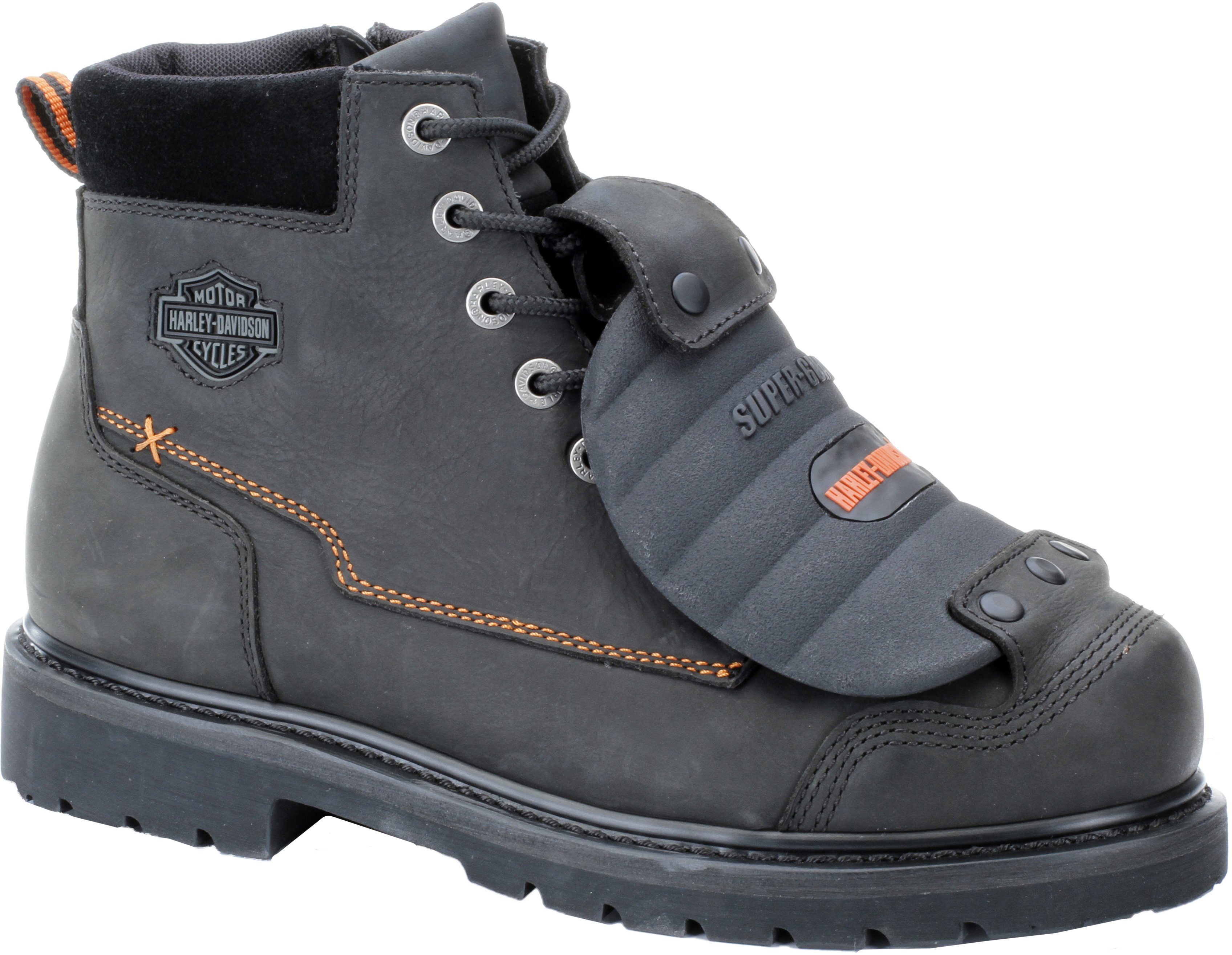 HarleyDavidson Men's Jake 6" External Metatarsal Guard Steel Toe