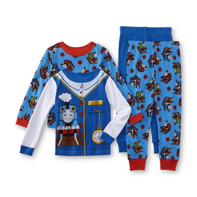 Thomas & Friends Toddler Boy's 2Pairs LongSleeve Pajamas